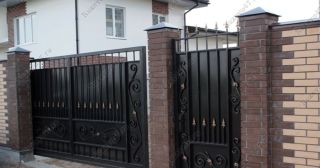 Купить распашные ворота кованные Анжеро-Судженск, цена от 4848 руб.